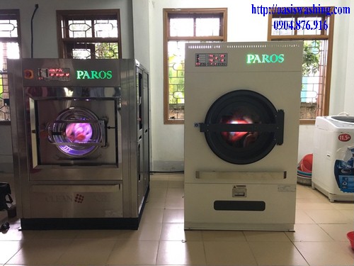 Mô hình máy giặt quần áo cho khách sạn 